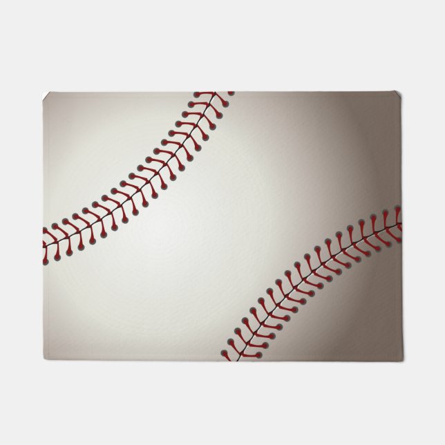 A Design of a Base or Soft Ball Doormat (Front)