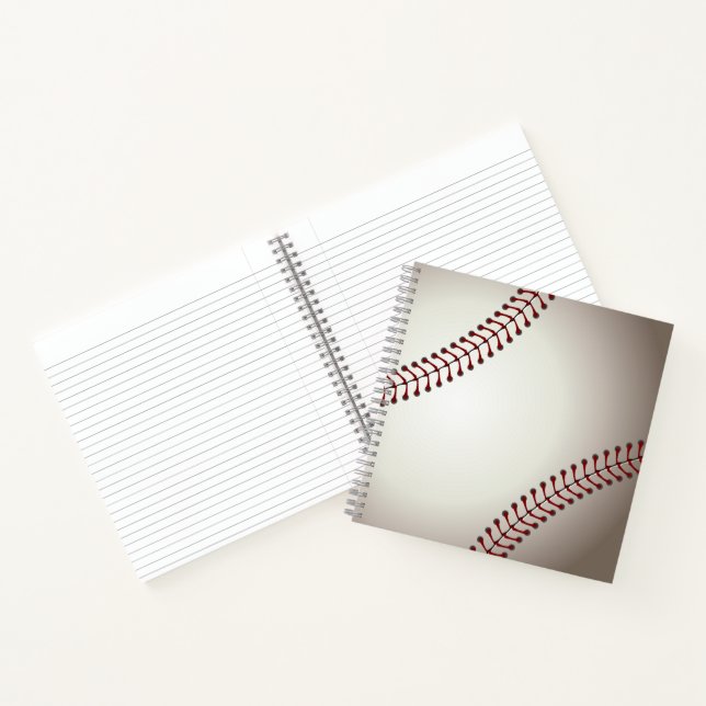 A Design of a Base or Soft Ball Notebook (Inside)