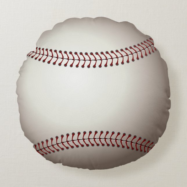 A Design of a Base or Soft Ball Round Cushion (Front)