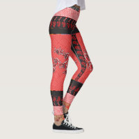 a design of a red and black wallpaper