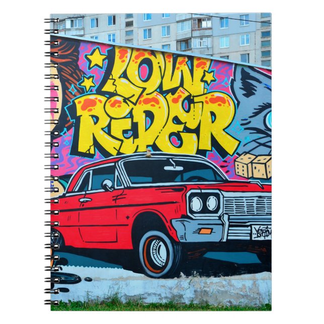 A detailed image of graffiti drawing. Conceptual s Notebook (Front)