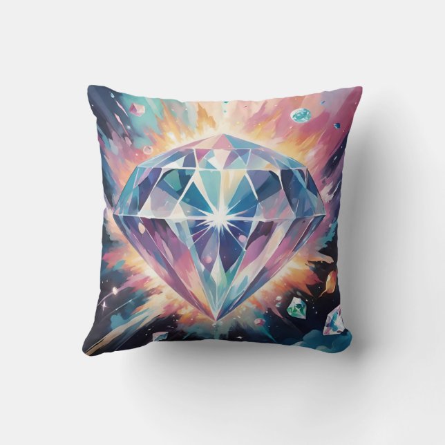 A diamond in space cushion (Back)