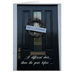 A Different door - New Address Holiday card