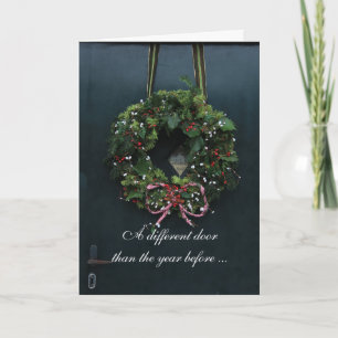 A Different door - New Address Holiday card