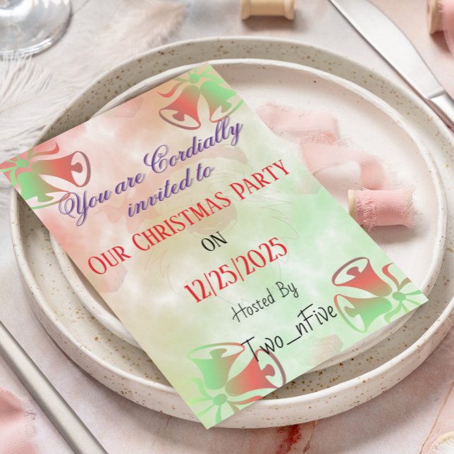 A Different Kind of Christmas Party  Invitation (Creator Uploaded)