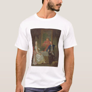A Dinner Conversation (A Man and Woman Drinking at T-Shirt