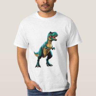 A dinosaur posing like a famous movie poster. T-Shirt