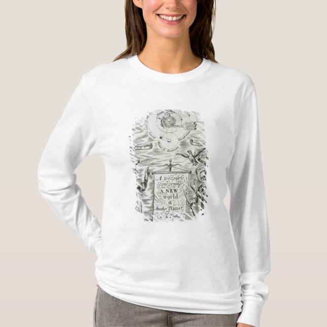 'A Discourse concerning New World Planet' T-Shirt (Front)