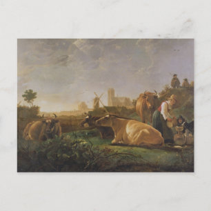 A Distant View of Dordrecht Postcard