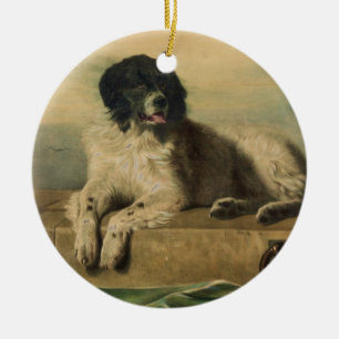 A Distinguished Member of the Humane Society Ceramic Ornament