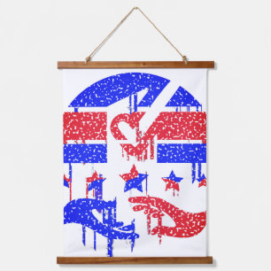 A Distressed Tribute to Vintage Visions with Speck Hanging Tapestry