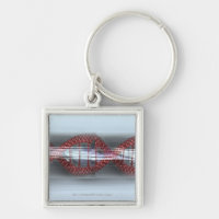 A DNA strand in a capsule