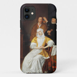 A Doctor Visiting a Young Lady in a Bedroom (oil o iPhone 11 Case