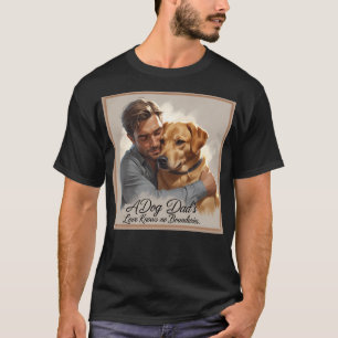 A dog Dad's Love Knows no Boundaries T-Shirt