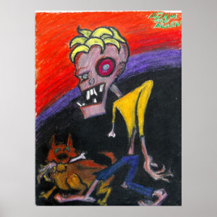 "A Dog & His Zed" Poster