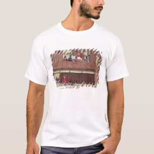 A domestic scene of a scroll) T-Shirt