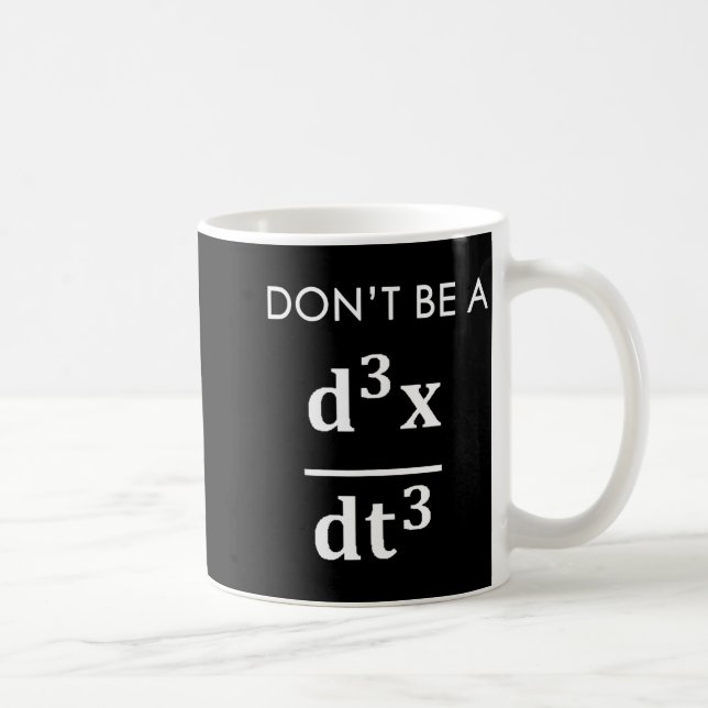 A Don' Jerk D3x Dt3 Math Coffee Mug (Right)