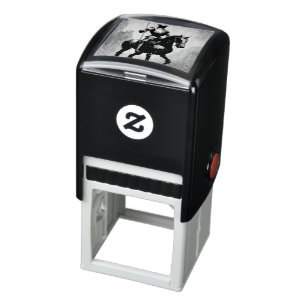 a  don quixote of the mancha self inking stamp