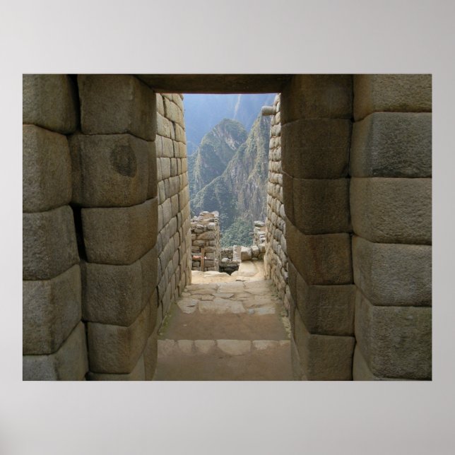 A Door From Machu Picchu Poster (Front)