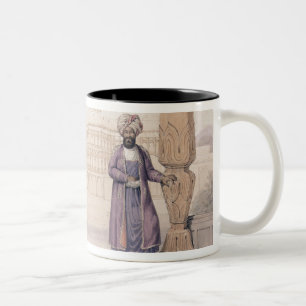 A Dooranee Noble and his Attendant at the Palace i Two-Tone Coffee Mug