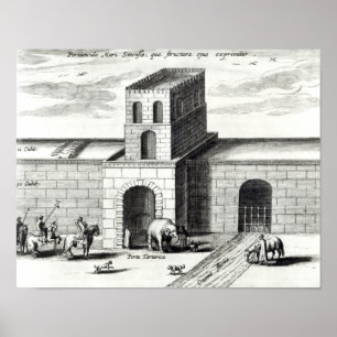 A Doorway in the Great Wall Poster