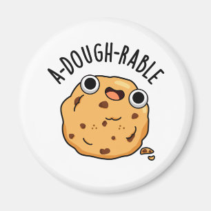 A-dough-rable Funny Cookie Pun Magnet
