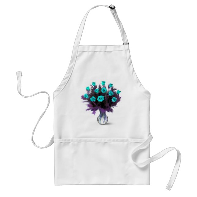 A Dozen Blue Roses - Gifts Standard Apron (Front)
