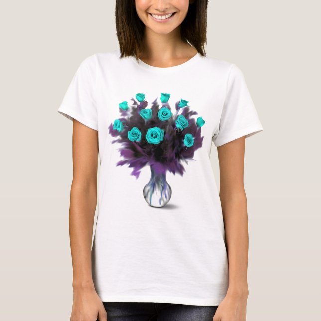 A Dozen Blue Roses - Gifts T-Shirt (Front)