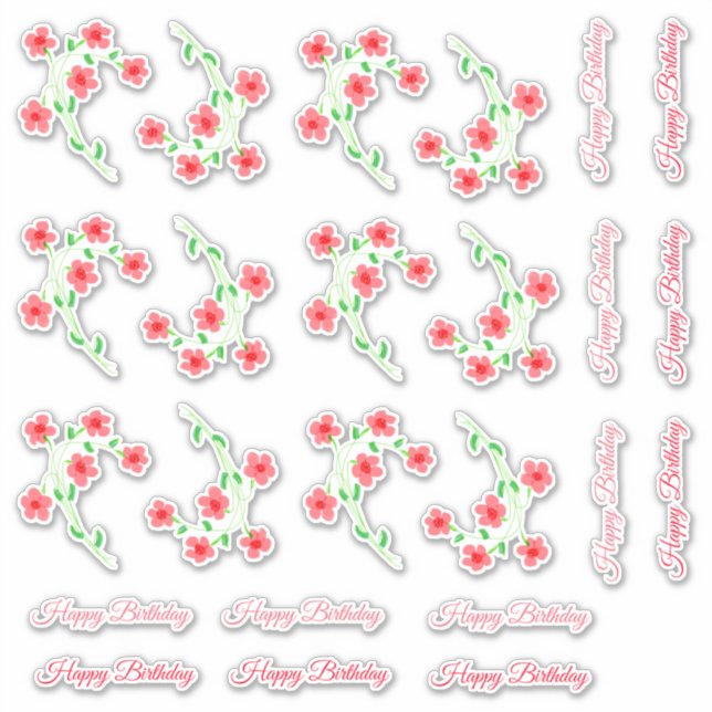 A Dozen Happy Birthdays (Front)