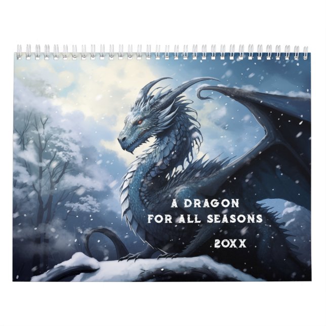 A Dragon For All Seasons Calendar (Cover)