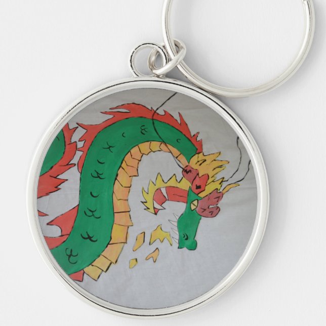 A dragon keychain (Front)