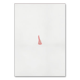 a drawing of a bird with flowers on it table number