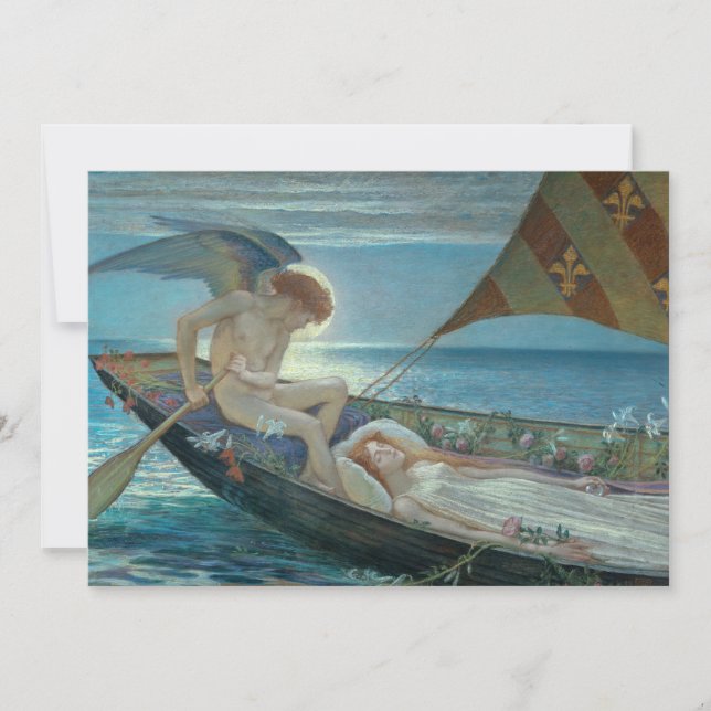 A Dream Voyage | Walter Crane Card (Front)