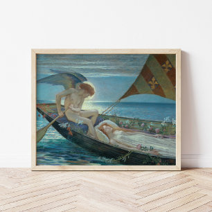 A Dream Voyage   Walter Crane Poster