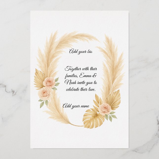 A dreamy boho arch for your perfect day (Front)