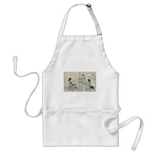 A drinking party by Nishikawa, Sukenobu Ukiyoe Standard Apron