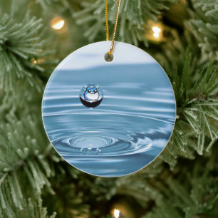 A Drop of Toby Ceramic Ornament