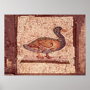 A Duck, detail from Orpheus Charming the Animals Poster