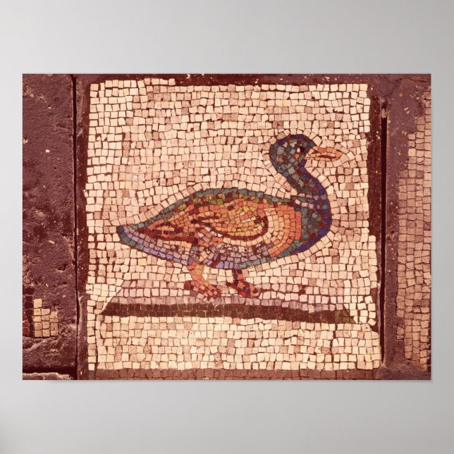 A Duck, detail from Orpheus Charming the Animals Poster (Front)