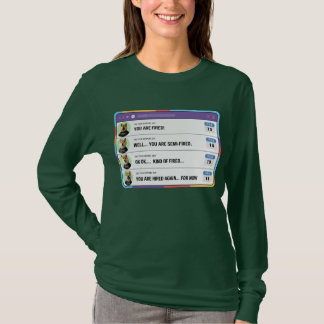 A dumb Boss Firing people by mistake T-Shirt
