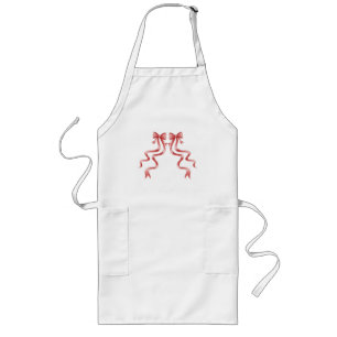 A Duo Of Bows! Long Apron