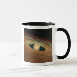 A dusty planet-forming disc in orbit mug