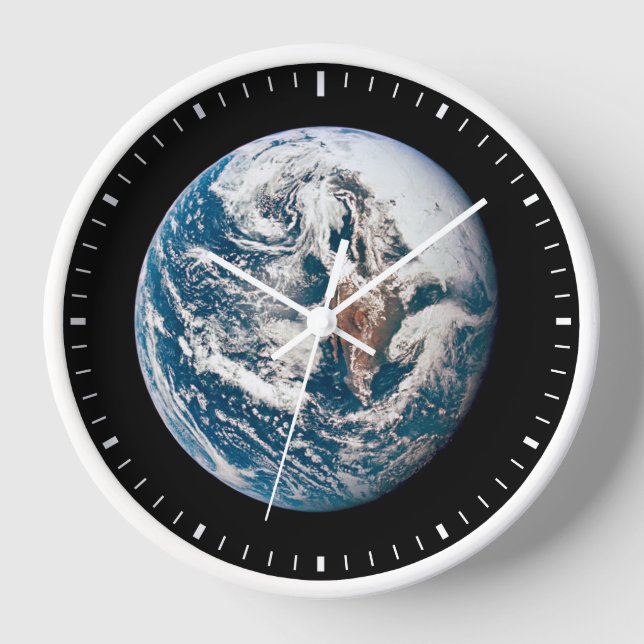 A Earth Taken From The Apollo 10 Spacecraft. Clock (Front)
