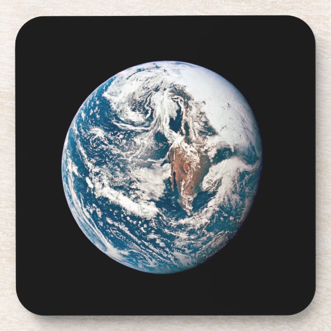 A Earth Taken From The Apollo 10 Spacecraft. Coaster (Front)