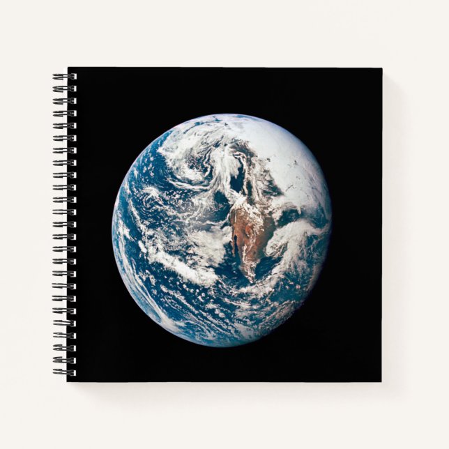 A Earth Taken From The Apollo 10 Spacecraft. Notebook (Front)