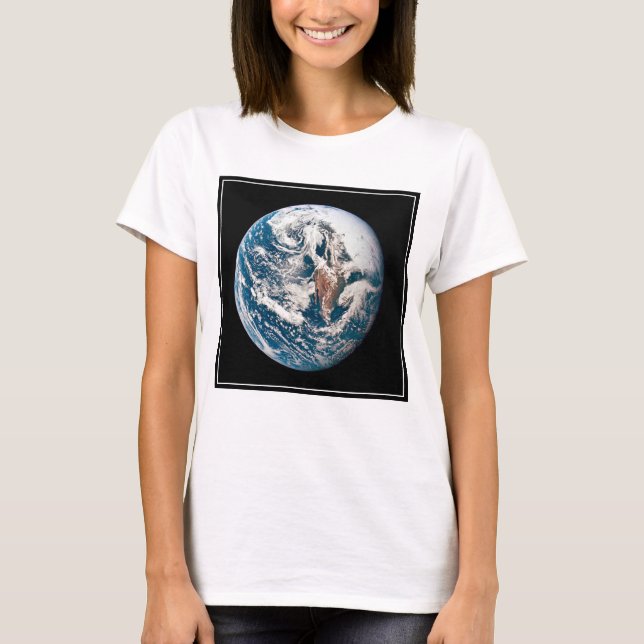 A Earth Taken From The Apollo 10 Spacecraft. T-Shirt (Front)