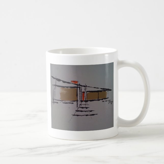 A Eichler home on a T #1 Coffee Mug (Right)