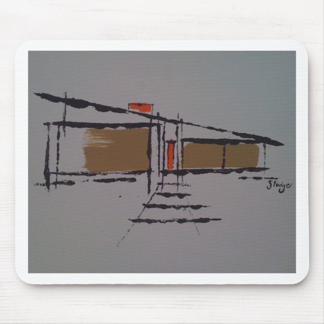 A Eichler home on a T #1 Mouse Pad (Front)