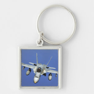 A F/A-18 Hornet participates in a mission Key Ring