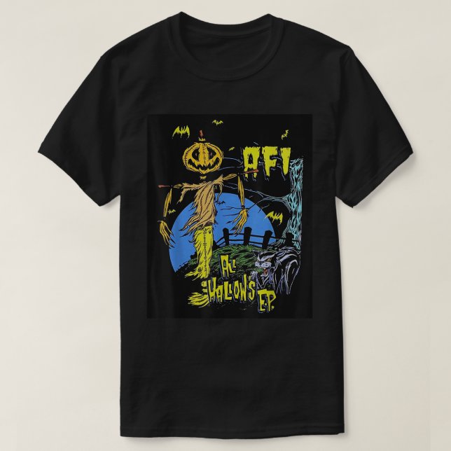 A.F.I All Hallow's E.P. T-Shirt (Design Front)